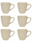 Tasses Cookinglife Cardida Beige 350 ml - 6 pieces