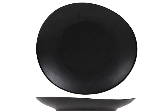 Assiettes à désert noires