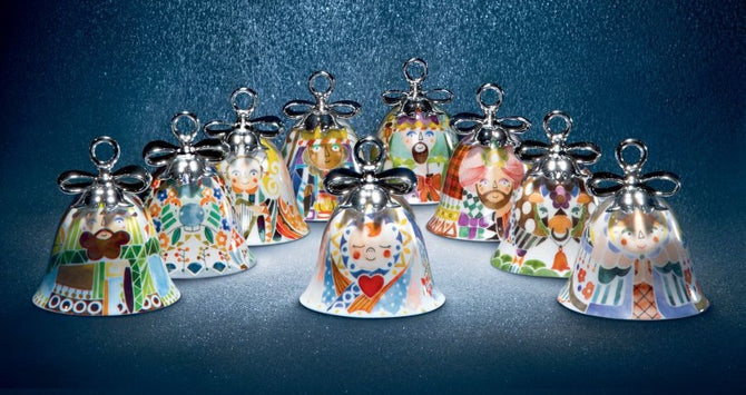 Horloges de Noël Alessi 