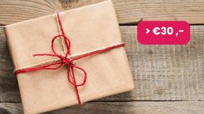 Cadeaux de 30 € ou plus