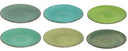 Assiettes de table Studio Tavola Summer Green ø 26,5 cm - 6 pièces