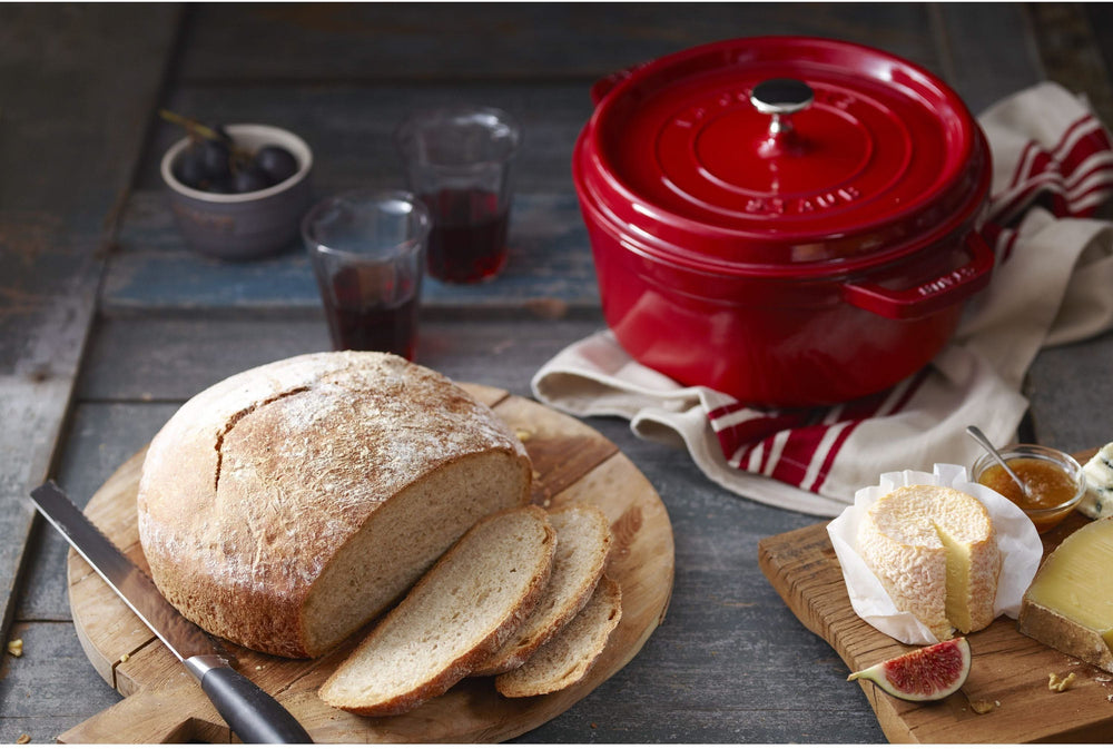 Cocotte en fonte Staub Cerise - ø 24 cm / 3,8 litres