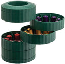 Alessi Porte-capsules plissé - Vert - MDL19