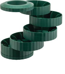 Alessi Porte-capsules plissé - Vert - MDL19