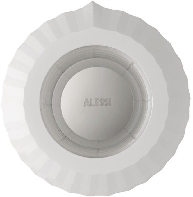 Alessi Machine à café Plisse + Porte Capsules - blanc