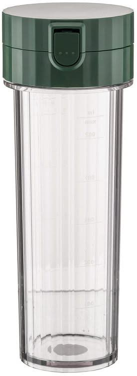 Alessi Smoothie Blender Plissé - Vert - 380 W - par Michele De Lucchi - MDL17 GR