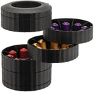 Alessi Porte-capsules plissé - Noir - MDL19