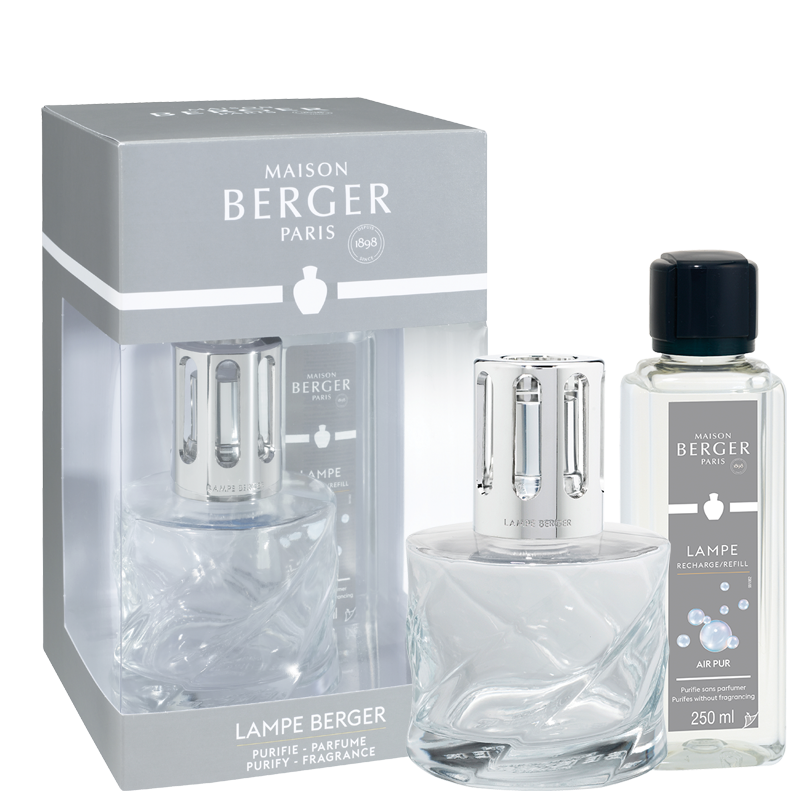 Coffret cadeau Lampe Berger Spirale Transparente