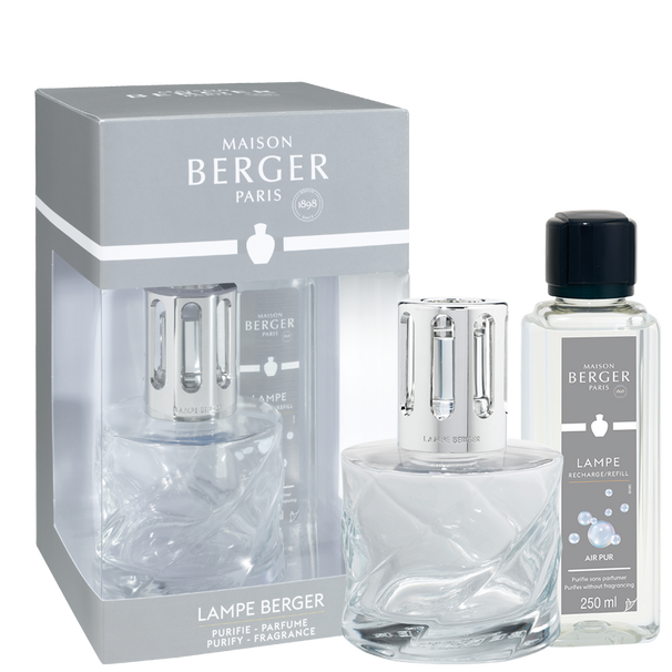 Coffret cadeau Lampe Berger Spirale Transparente