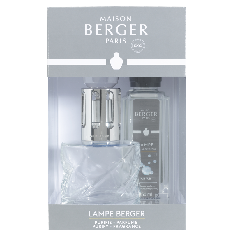 Coffret cadeau Lampe Berger Spirale Transparente