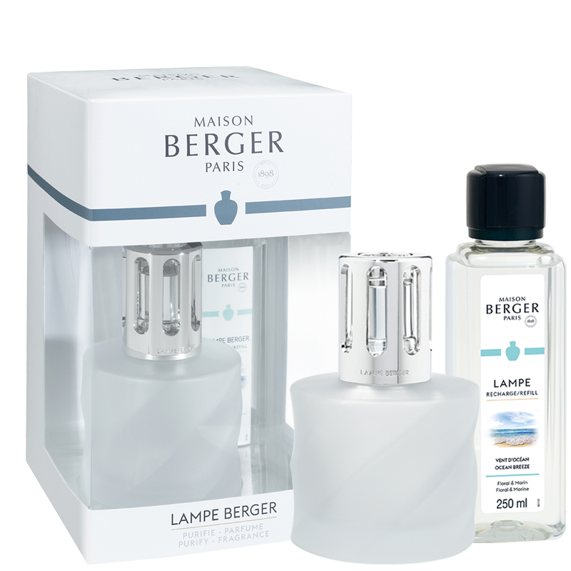 Coffret cadeau Lampe Berger Spirale Givrée