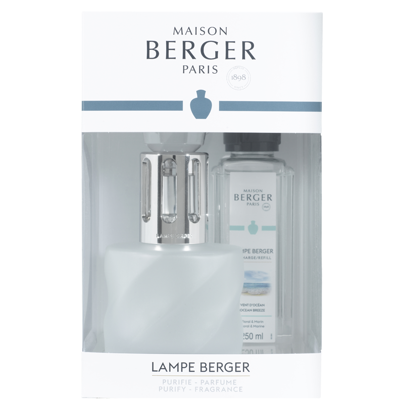 Coffret cadeau Lampe Berger Spirale Givrée