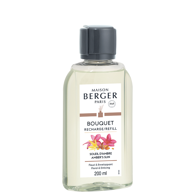 Recharge Maison Berger - pour bouquet parfumé - Soleil d'Ambre - 200 ml