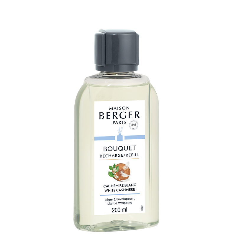 Recharge Maison Berger - pour bouquet parfumé - Cachemire Blanc - 200 ml