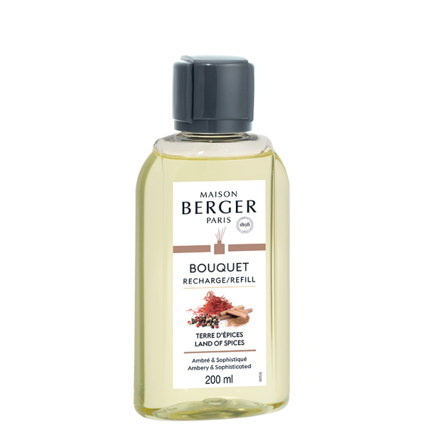 Recharge Maison Berger - pour bouquet parfumé - Terre des épices - 200 ml