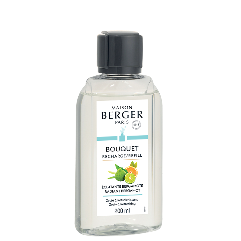 Recharge Maison Berger - pour bouquet parfumé - Bergamote Radieuse - 200 ml