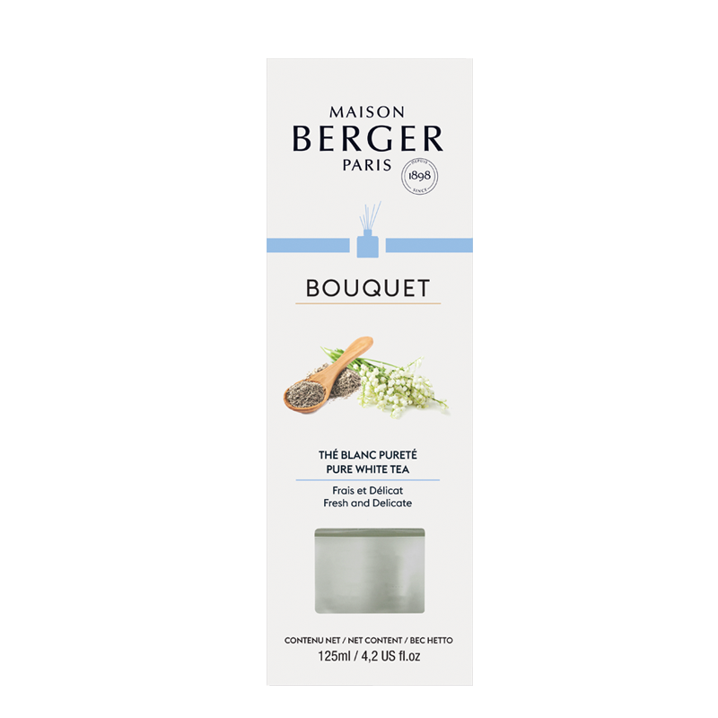 Bouquet Parfumé Maison Berger - Thé Blanc Pur - 125 ml