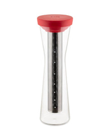 Cafetière Alessi Mazagran - GIA31 R - Rouge - 900 ml - par Giulio Lacchetti