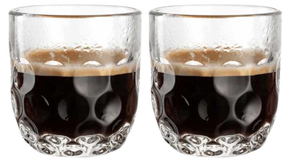 Leonardo Verres à espresso - Gocce Uno - 60 ml - Lot de 2