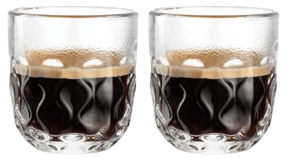 Verres à espresso Leonardo - Gocce Due - 60 ml - 2 pièces