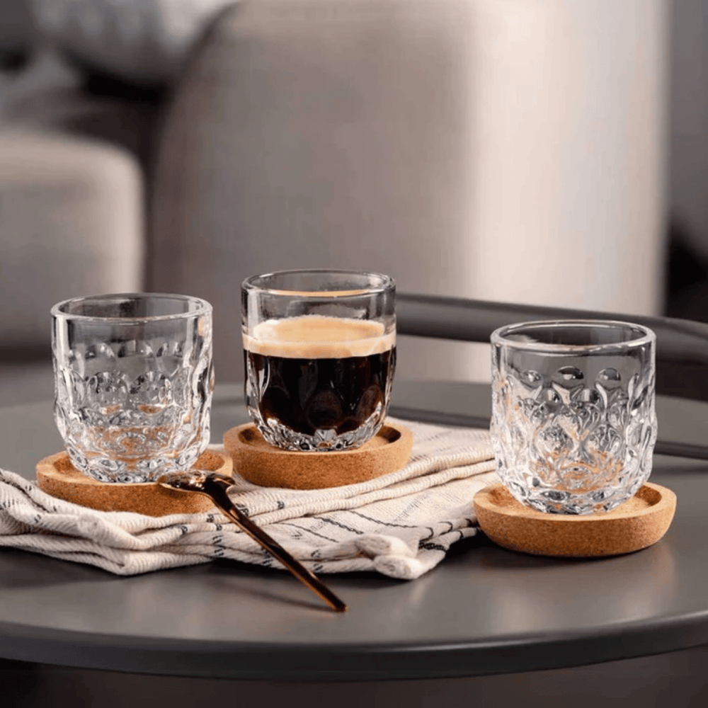 Verres à espresso Leonardo - Gocce Due - 60 ml - 2 pièces