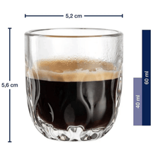 Verres à espresso Leonardo - Gocce Tre - 60 ml - 2 pièces