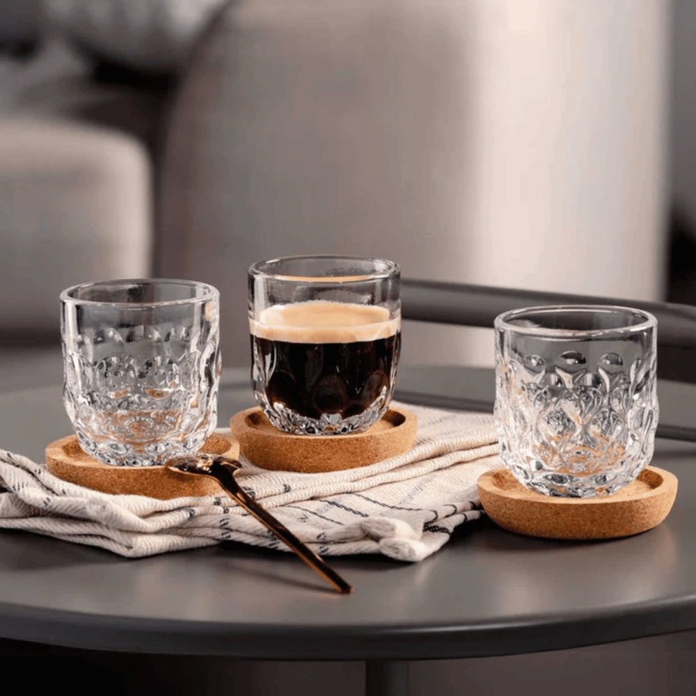 Verres à espresso Leonardo - Gocce Tre - 60 ml - 2 pièces