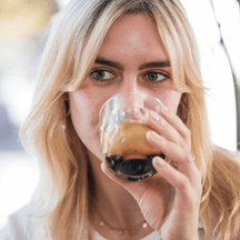 Verres à café Leonardo - Gocce Uno - 220 ml - 2 pièces