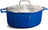 Saveur sélectionne la cocotte ovale Voyage - Classic Blue - ø 30 cm - Revêtement antiadhésif émaillé