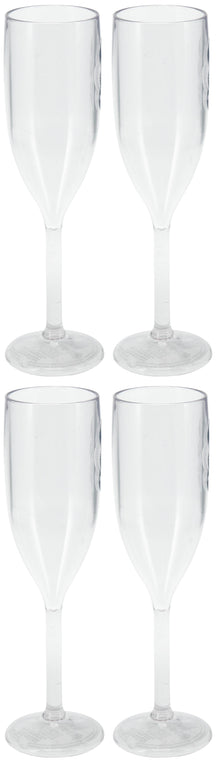 Cookinglife Champagneglazen Outdoor - 165 ml - 4 Stuks