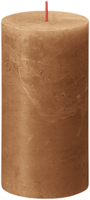 Bougie cylindrique rustique Bolsius Spice Brown - 13 cm / ø 7 cm