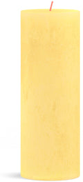 Bougie cylindrique rustique Bolsius Sunny Yellow - 19 cm / ø 7 cm