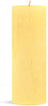 Bougie cylindrique rustique Bolsius Sunny Yellow - 19 cm / ø 7 cm