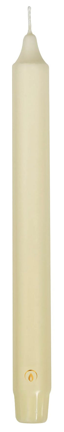 Bougies de dîner Gouda Ivoire 24 cm - 8 pièces