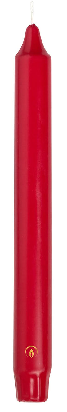 Bougies de dîner Gouda Rouge Rubis 24 cm - 8 pièces