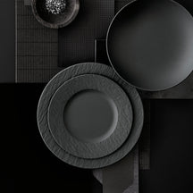 Assiette à petit-déjeuner Villeroy & Boch Manufacture Rock - Noir - ø 22 cm