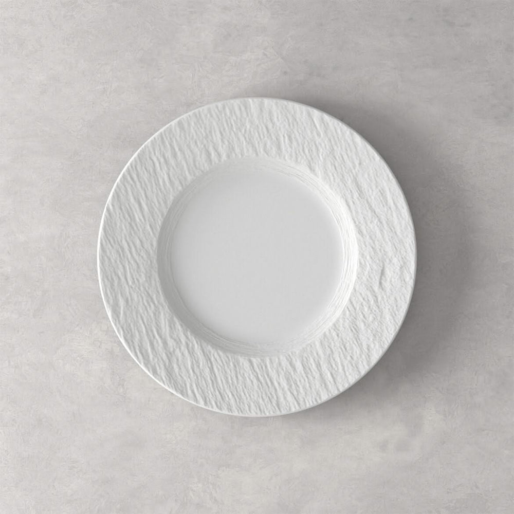 Assiette à petit-déjeuner Villeroy & Boch Manufacture Rock - Blanc - ø 22 cm