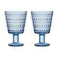 Iittala Verres Kastehelmi Aqua 260 ml - 2 Pièces