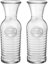 Bormioli Rocco Carafe Officina 1825 - 1 litre - 2 pièces