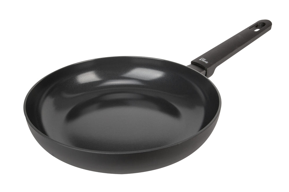 Cookinglife poêle Black Cera Ø 24 cm – compatible avec toutes les sources de chaleur – revêtement antiadhésif céramique 