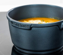 Ensemble de casseroles Westinghouse Performance (Poêle ø 24 et 28 cm + Casserole ø 18 cm) - Bleu - Induction et toutes autres sources de chaleur