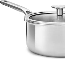 Casserole en acier inoxydable multicouche KitchenAid - ø 20 cm / 3,1 litres