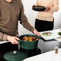 Ensemble de casseroles Westinghouse Performance (poêle à rôtir + poêle à tapas) ø 28 cm - Vert - Induction et toutes autres sources de chaleur