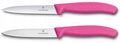 Ensemble de couteaux Victorinox Swiss Classic - Rose - 2 pièces