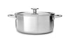 Casserole KitchenAid Multi-Ply en acier inoxydable - ø 24 cm / 4,9 litres