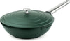 Ensemble de casseroles Westinghouse Performance (poêle wok + poêle grill) ø 28 cm - Vert - Induction et toutes autres sources de chaleur