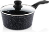 Ensemble de casseroles Westinghouse Black Marble - 8 casseroles - Ensemble de casseroles complet - Induction et toutes autres sources de chaleur