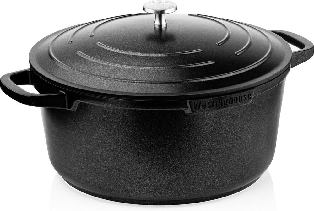 Ensemble de casseroles Westinghouse Performance - Noir - 8 casseroles - Ensemble de casseroles complet - Induction et toutes autres sources de chaleur