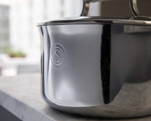 Ensemble de casseroles Saveur Selects Voyage Series (Poêle ø 25 cm + Casserole ø 20 cm) - Acier inoxydable triplé - Induction et toutes autres sources de chaleur