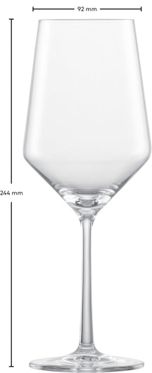 Verres à vin rouge Schott Zwiesel Pure 550 ml - 6 pièces